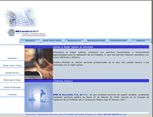 Tablet Screenshot of bmmyasociados.com